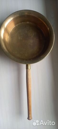 Латунный таз для варенья