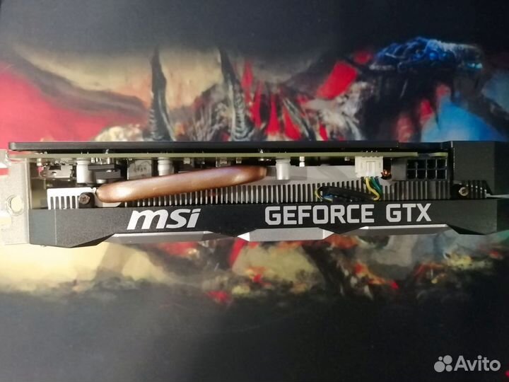 Видеокарта MSI GTX 1660 super