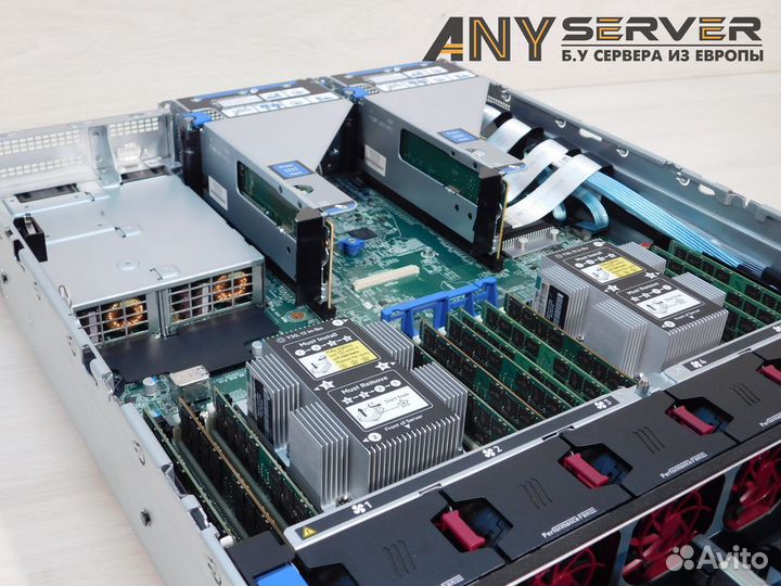 Сервер HP DL380 Gen10 2x Gold 6148 384Gb 8SFF+8NVM