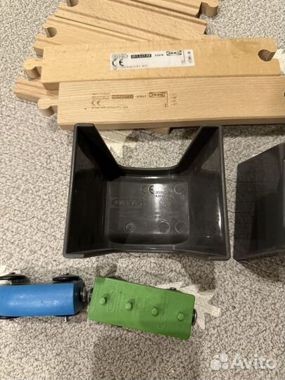 Железная дорога IKEA икея 72 детали