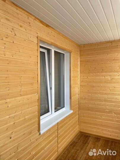 Балконное остекление новое