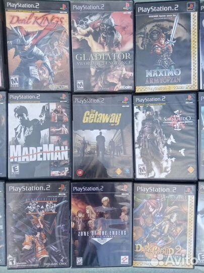 Диски игры приставка Sony ps2