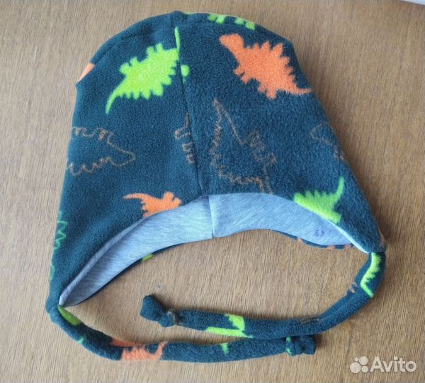 Шапка-шлем и шапка с завязками новая зимняя
