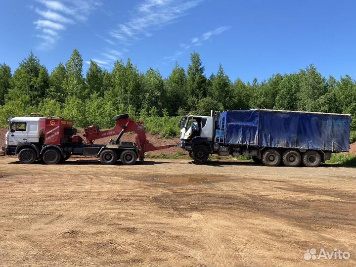 Грузовой эвакуатор до 100 тонн