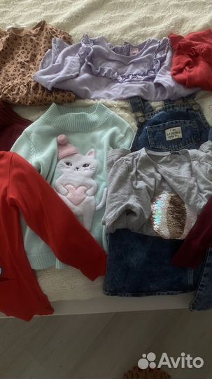 Вещи пакетом для девочки 104