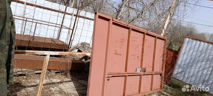 Металлическая дверь бу 290/160