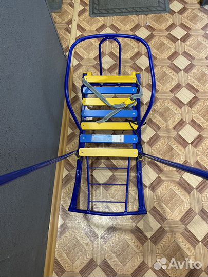 Детские зимние санки. Новые