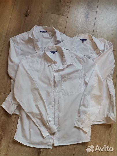 Рубашка белая на мальчика