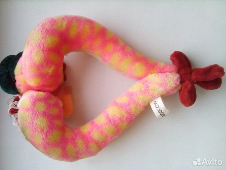 Мягкая игрушка две змейки,можно повесить в авто