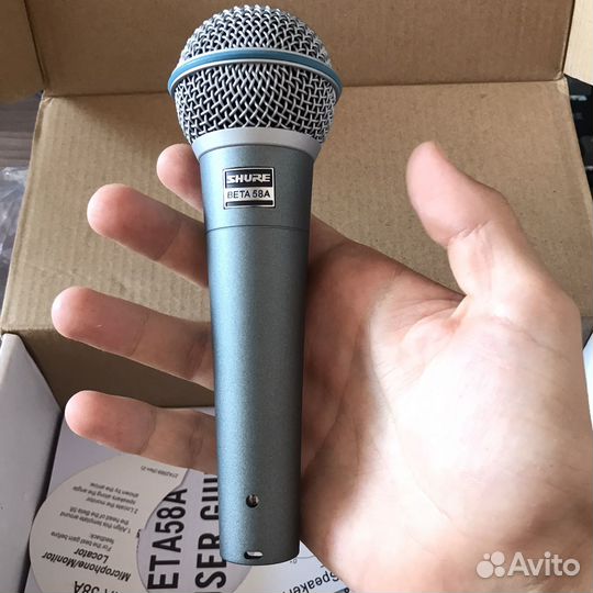 Микрофон shure beta 58a made in mexico