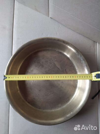 Латунный таз для варенья