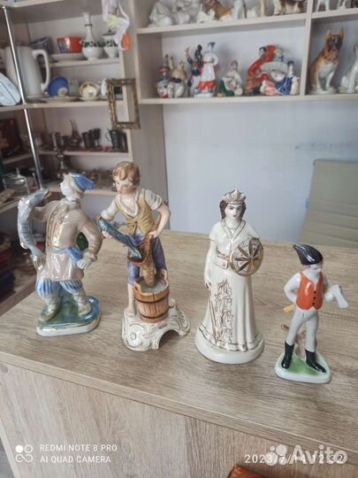 Фарфоровые статуэтки лфз и другие заводы