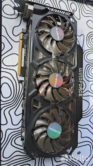 Видеокарта gigabyte GeForce GTX 770 4Гб