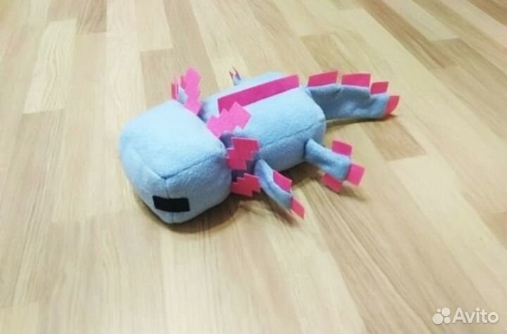 Амонг Ас. Minecraft Аксолотль