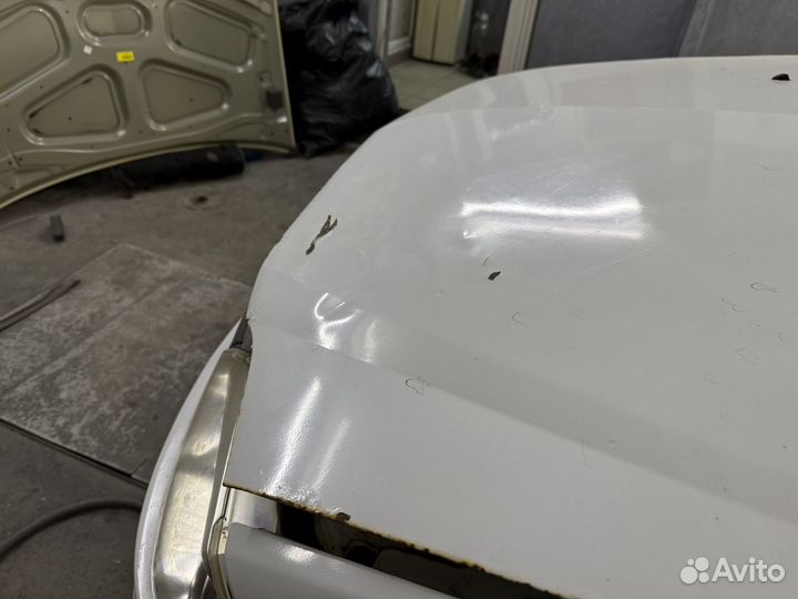 Капот рено логан