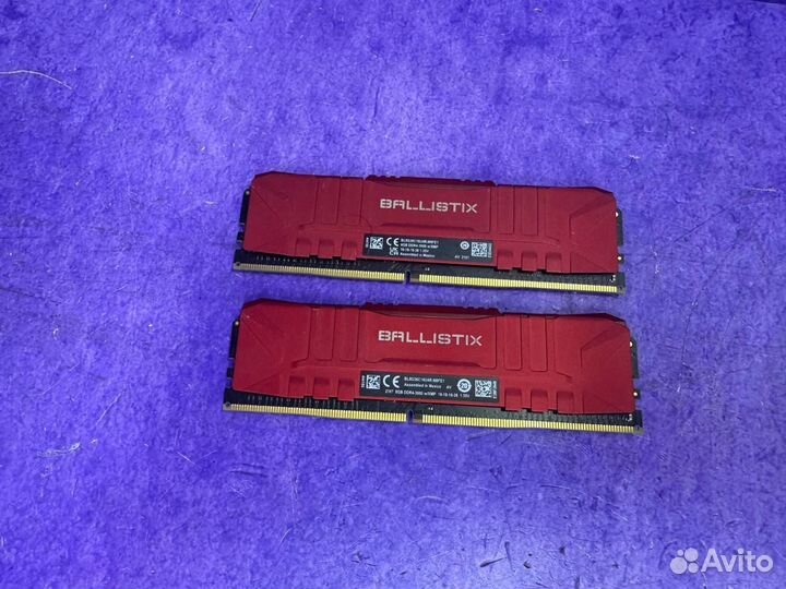 Оперативная память DDR4 16GB (2x8GB) 3600MHz