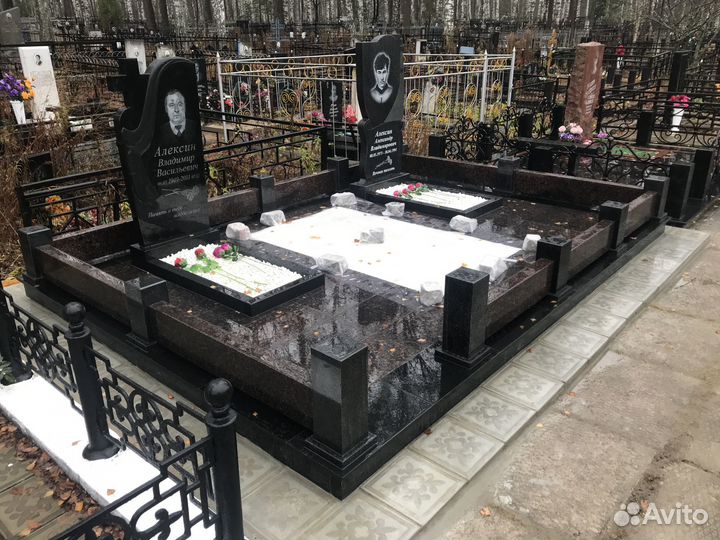 Памятники, благоустройство мест захоронения