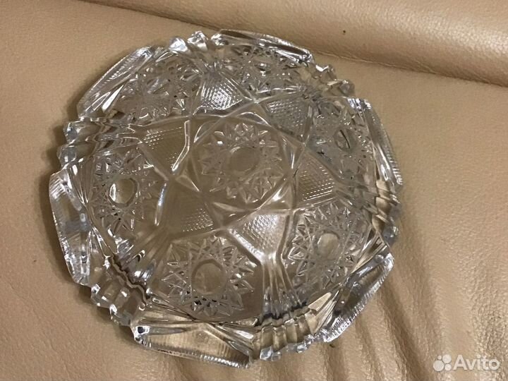 Хрустальная пепельница