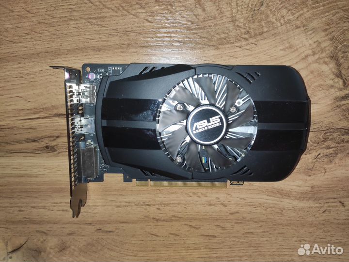Видеокарта asus GeForce GTX 1050 Ti Phoenix