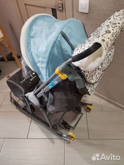 Коляска санки