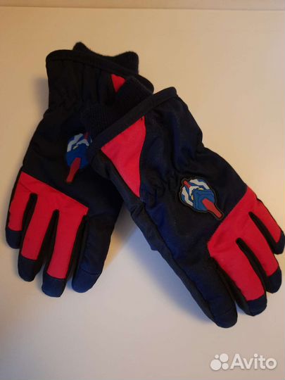 Перчатки зимние для мальчика 4-6 лет