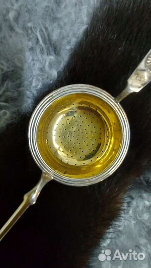 Серебряное ситечко для чая 1927 год