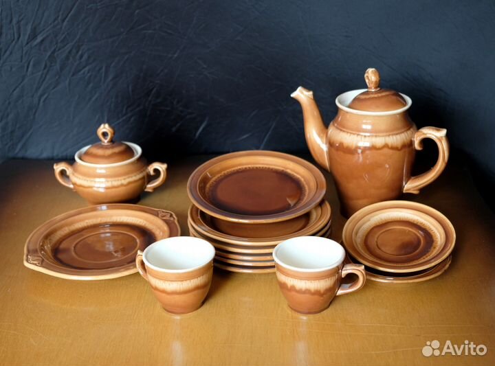 Сервиз зик Конаково. Керамика. СССР