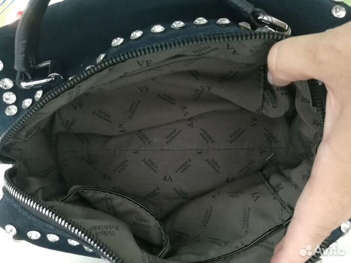 Сумка замшевая