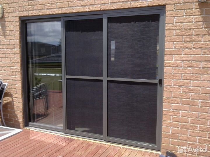 Москитная сетка на окна-двери от производителя