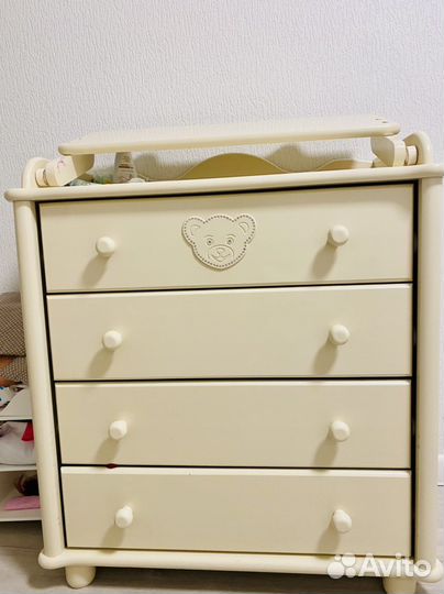 Комод детский с пеленальным столиком