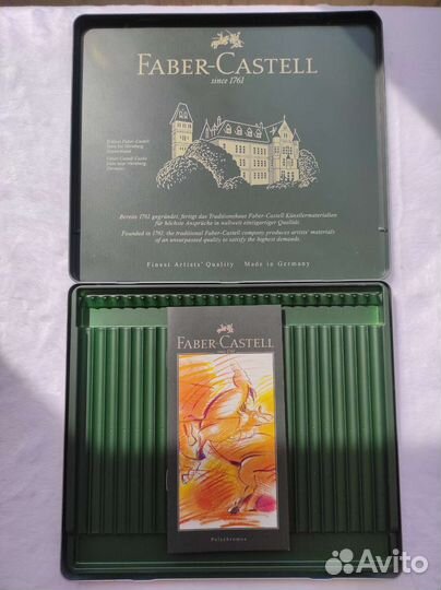 Faber castel карандаши, грифели, пенал