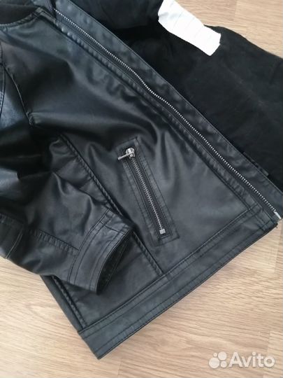 Куртка H&M кожа, размер 116