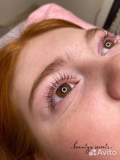 Ламинирование ресниц и бровей