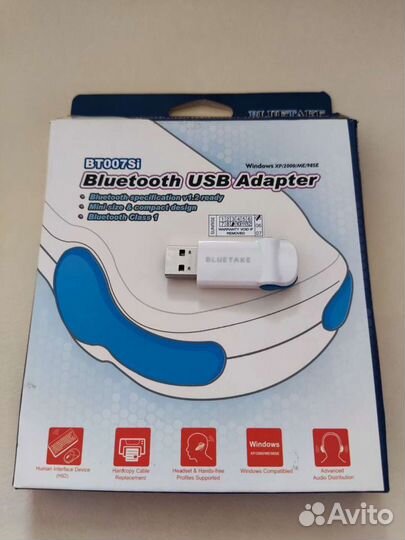 Bluetooth usb адаптер Bluetake BT007Si
