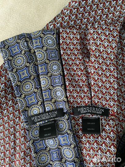 Платок шейный мужской аскот галстук henderson