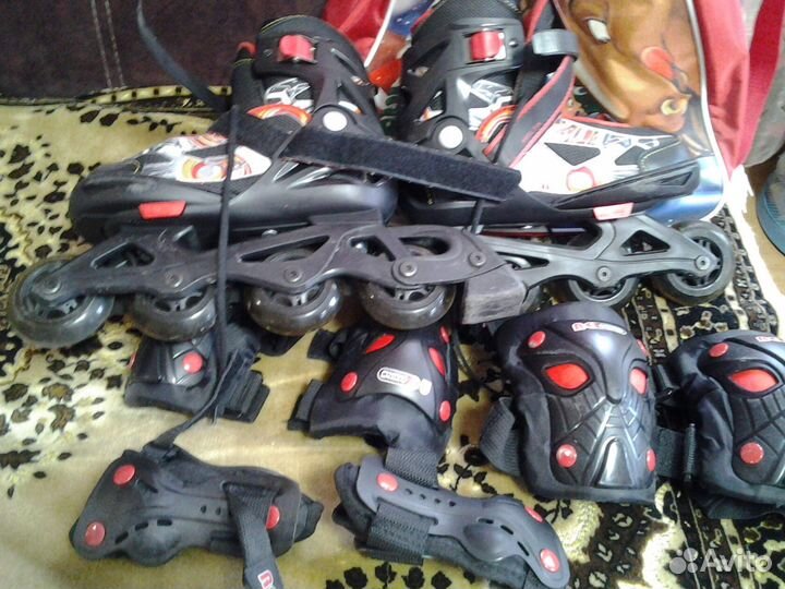 Детские ролики и защита