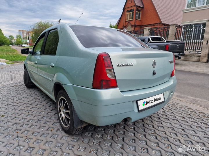 Renault Logan 1.6 МТ, 2008, 187 000 км