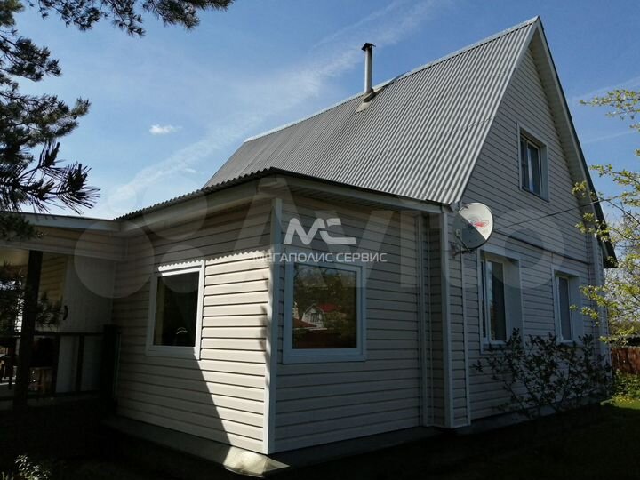 Дача 80 м² на участке 10 сот.