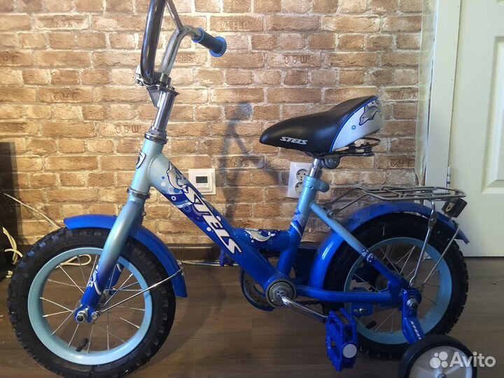 Детский, 4-х колесный велосипед