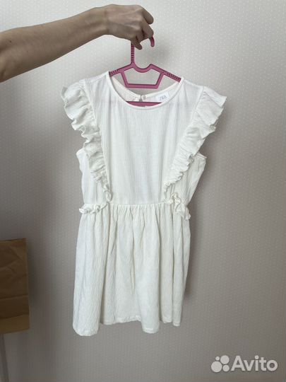 Летнее платье zara для девочки
