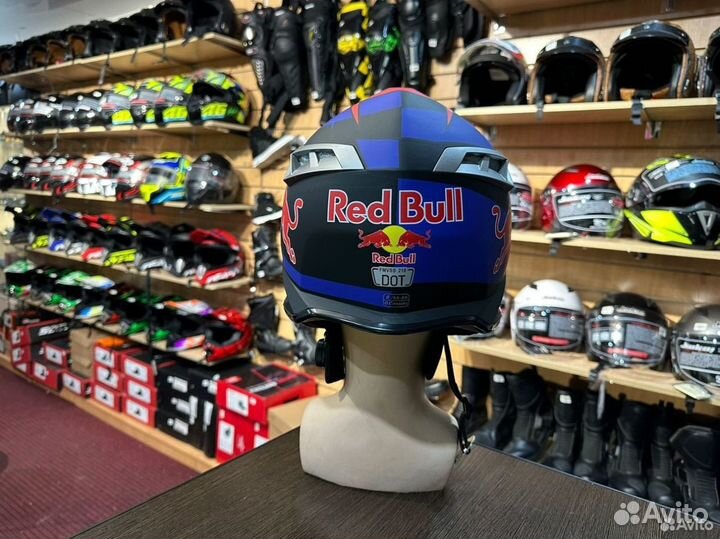 Шлем для мотокросса Red bull