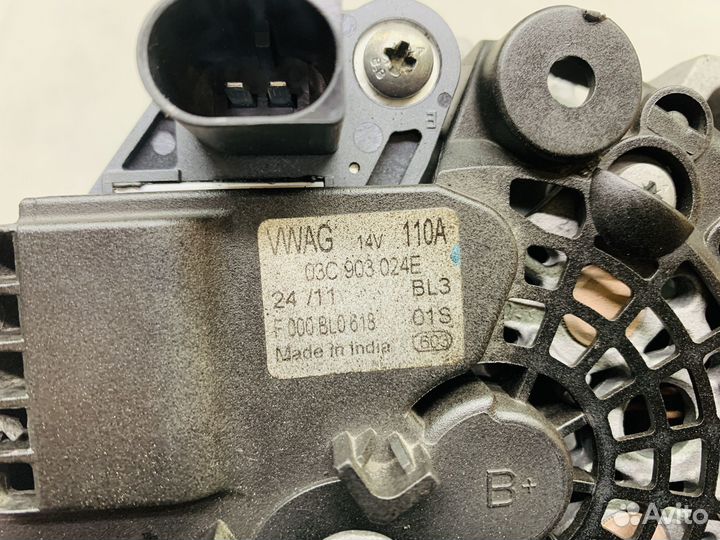 Генератор Volkswagen Polo (Поло) 1.4 1.6