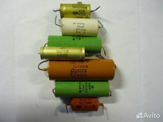 Конденсатор СССР мбгч-1, мгп -2 К73-11, К 15-5,кви