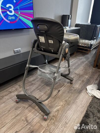 Стульчик для кормления rant Cafe, серый