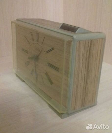 Часы слава будильник СССР