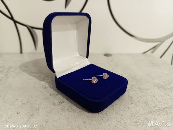 Серебряные серьги
