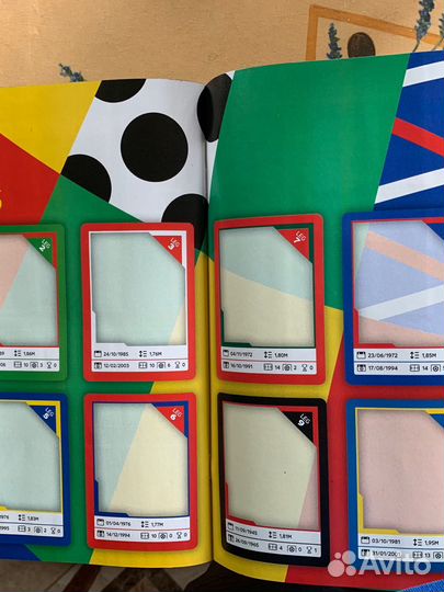 Стартовый набор Topps Euro 2024 (альбом +наклейки)