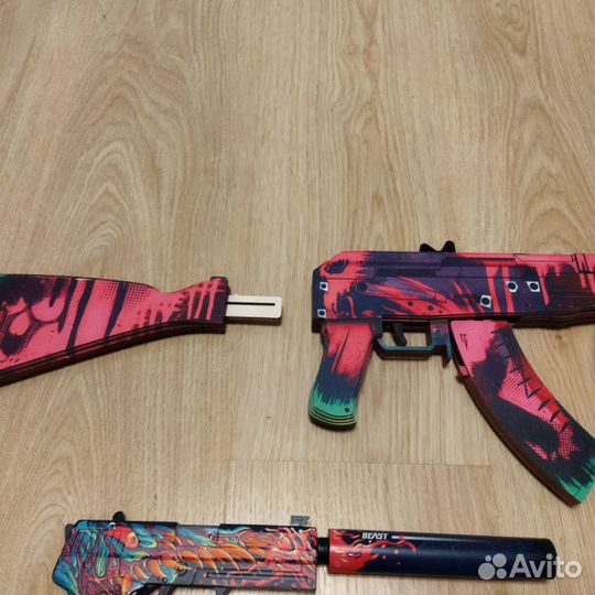 Набор деревянного оружия CS:GO