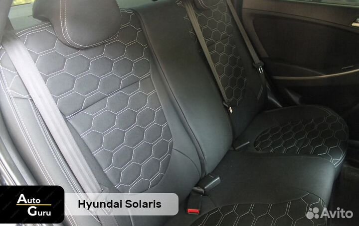 Чехлы на Hyundai Solaris