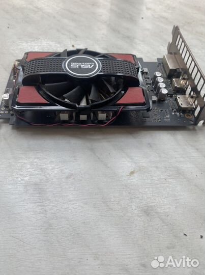 Видеокарта rx550 4gb